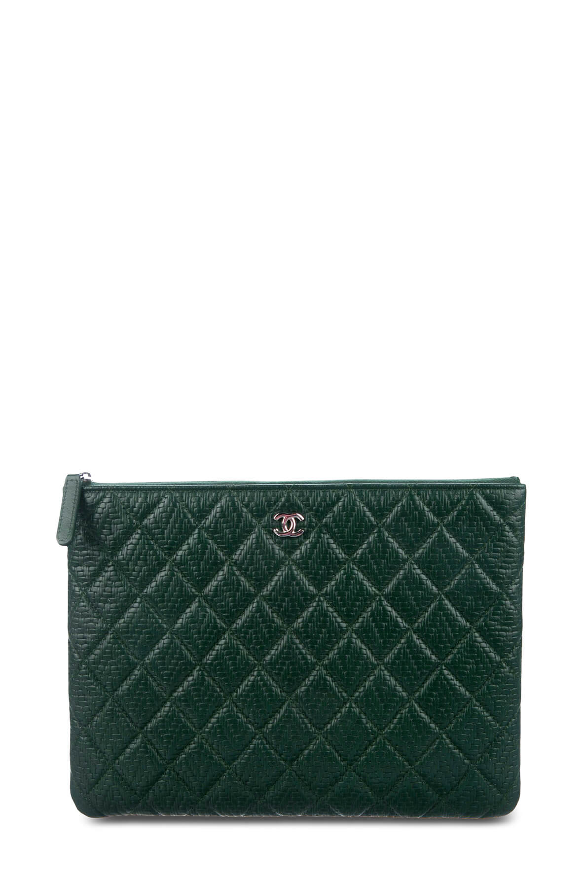 Pochette O-Case matelassée moyenne Vert