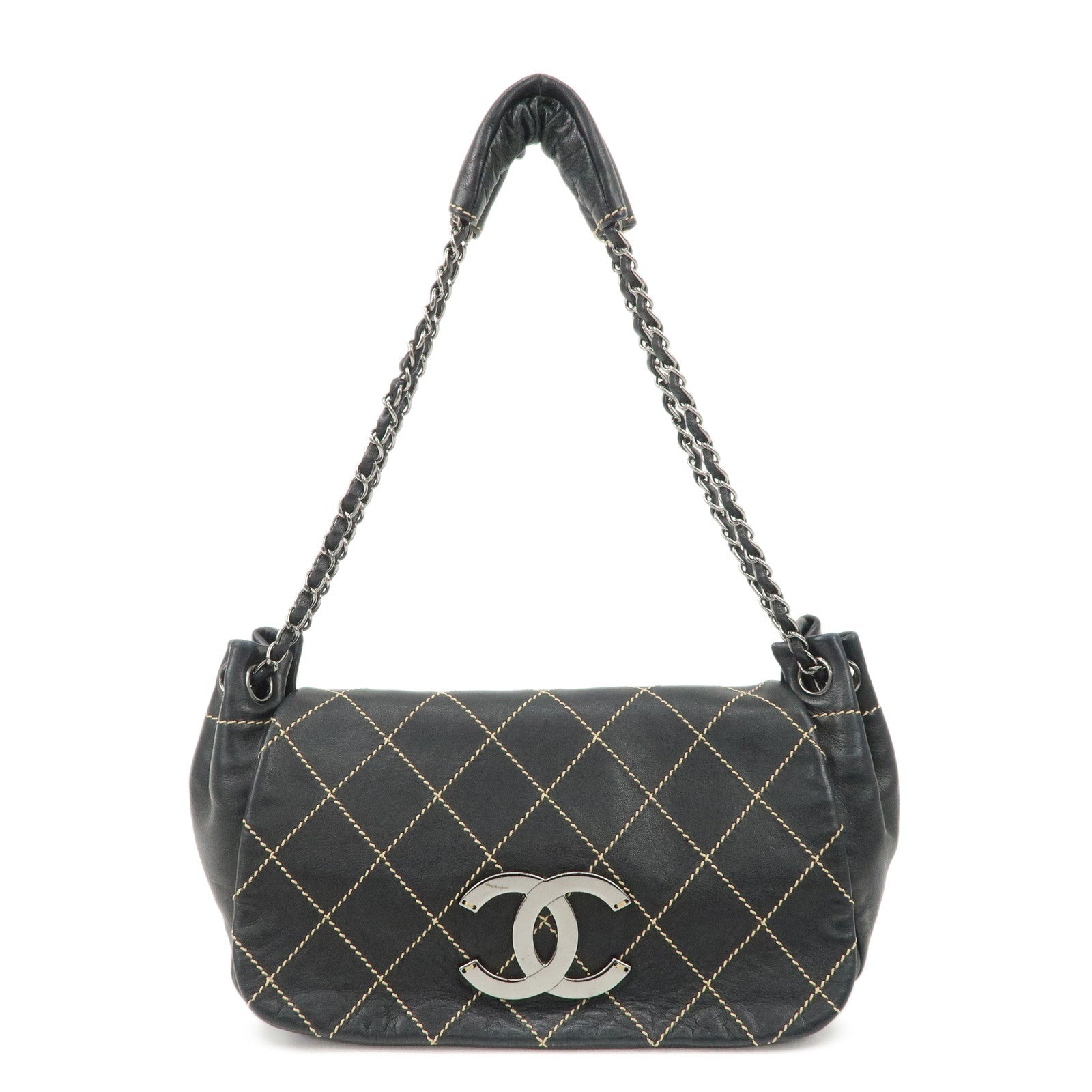 Chanel Noir Élégant Sac bandoulière 3