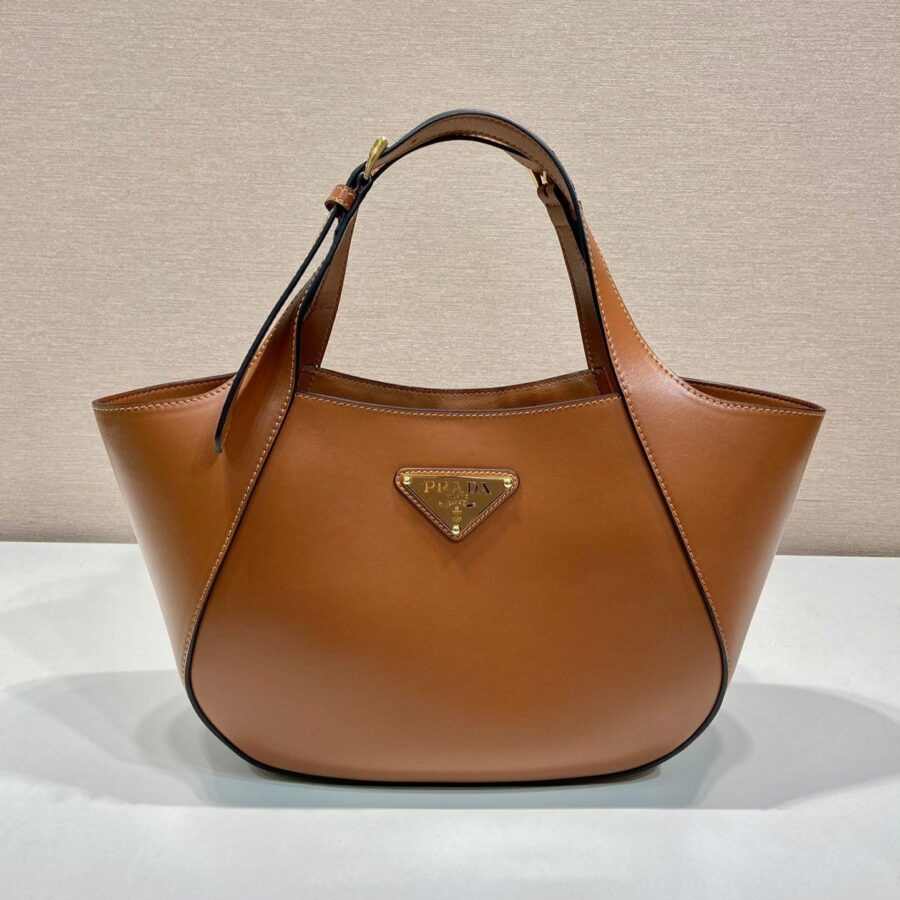 Designer Tote gold bag – front view