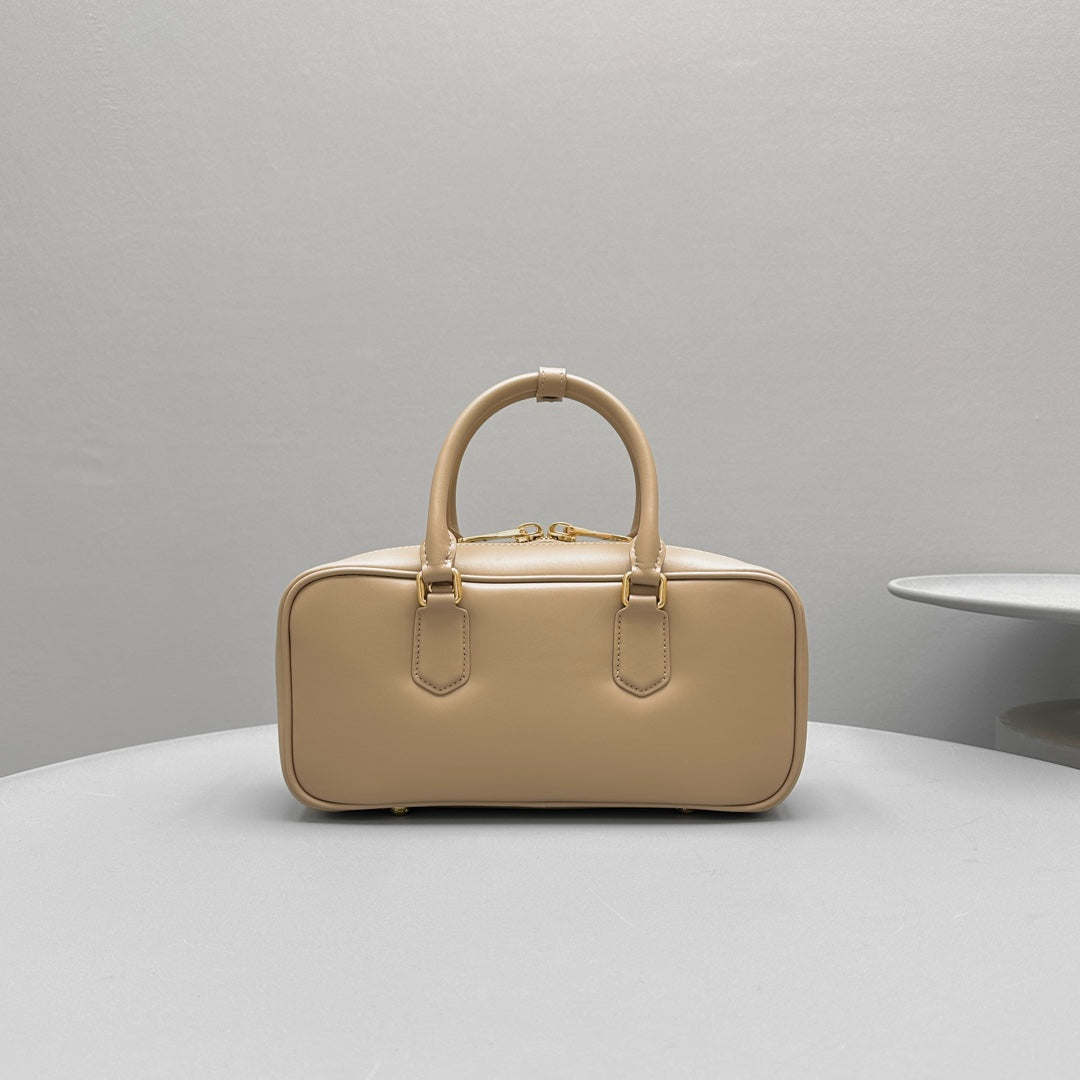 RESTRO Petit 27 IN TAUPE Rose IN Cuir de veau