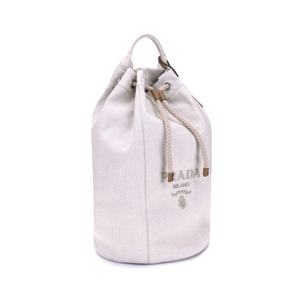 Prada Sac seau en lin