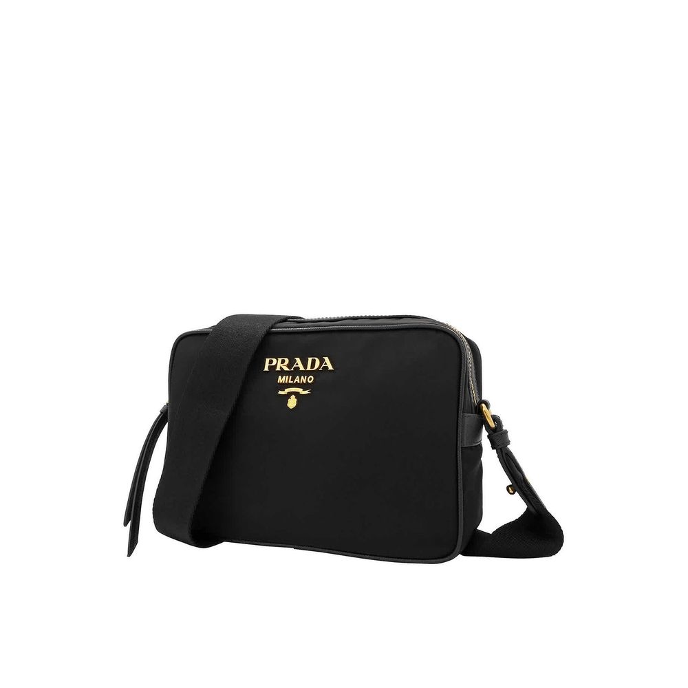 Prada Sacoche logo en Nylon