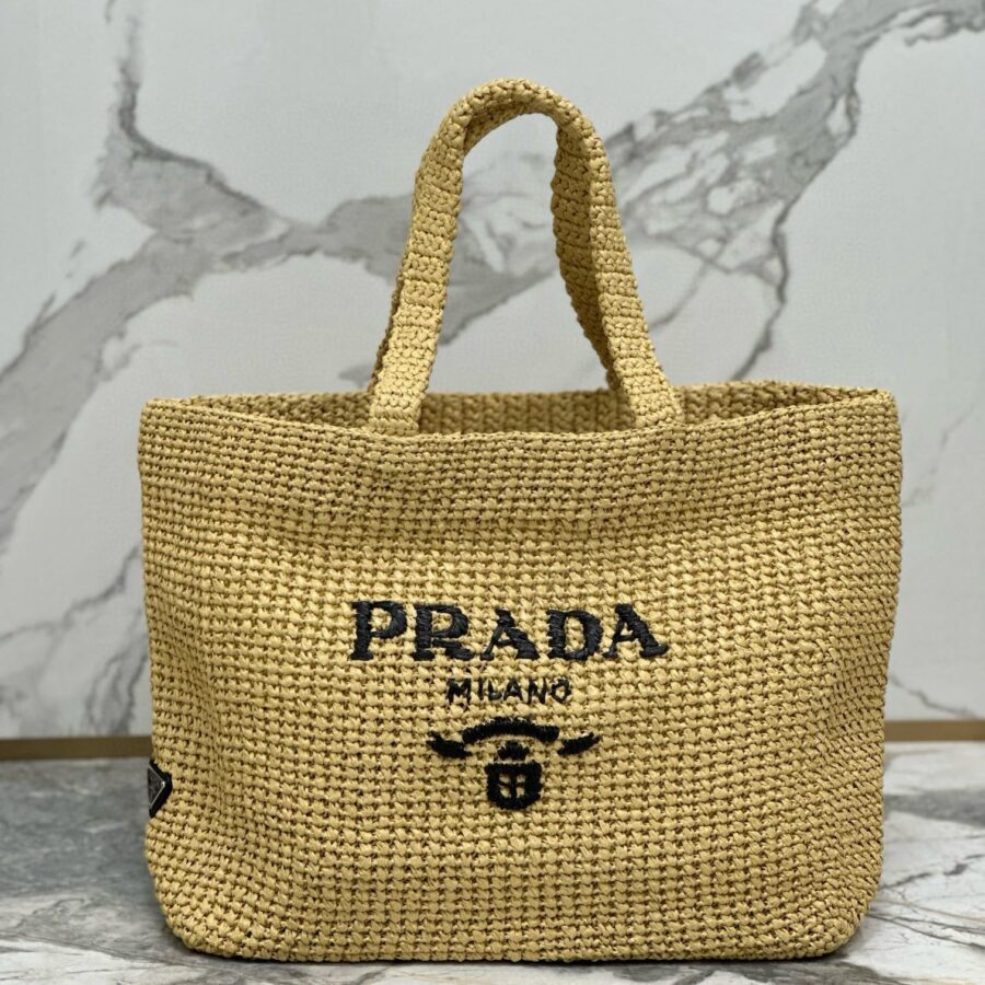 Prada Tote beige bag – front view