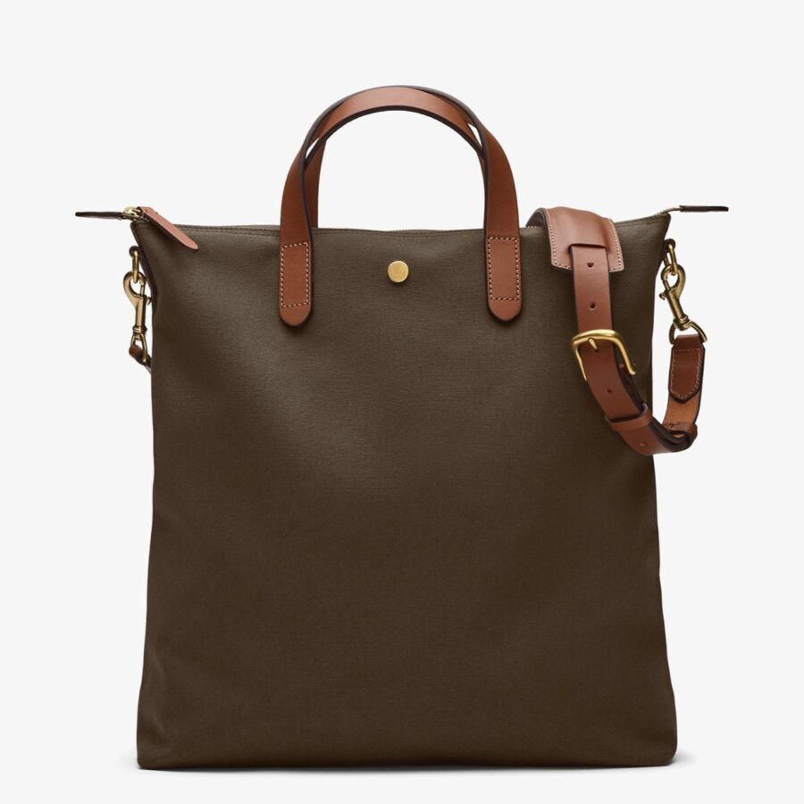 Shopper - Army/Cuoio | Studio Nafay